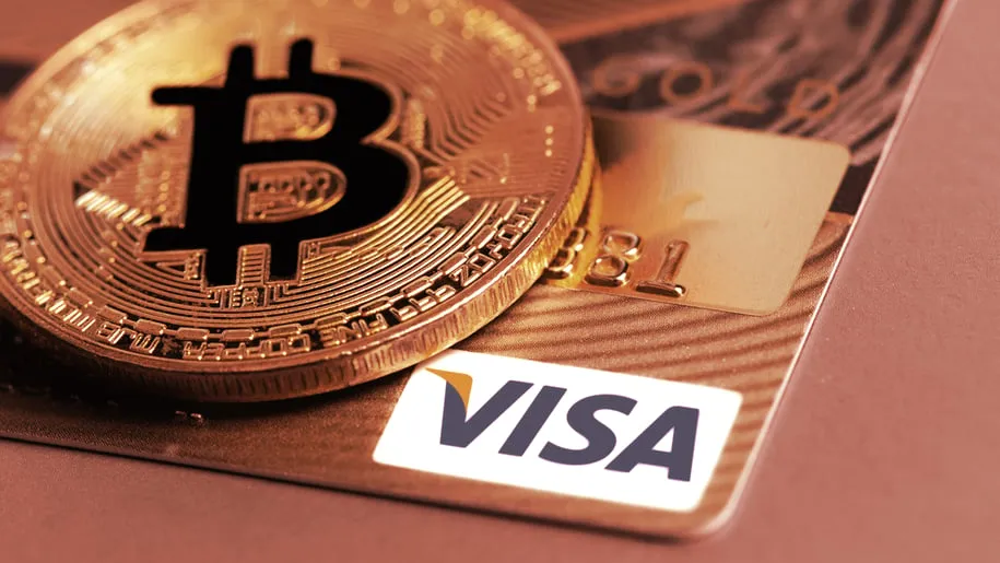 Visa selects new partner for crypto program. Image: Shutterstock