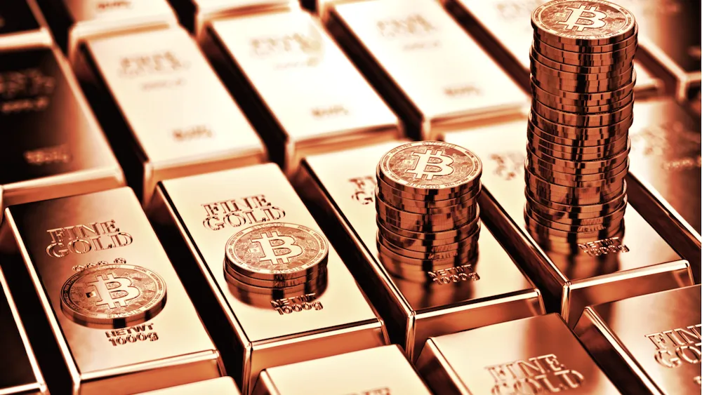 Bitcoin and gold are both stores of value. Image: Shutterstock