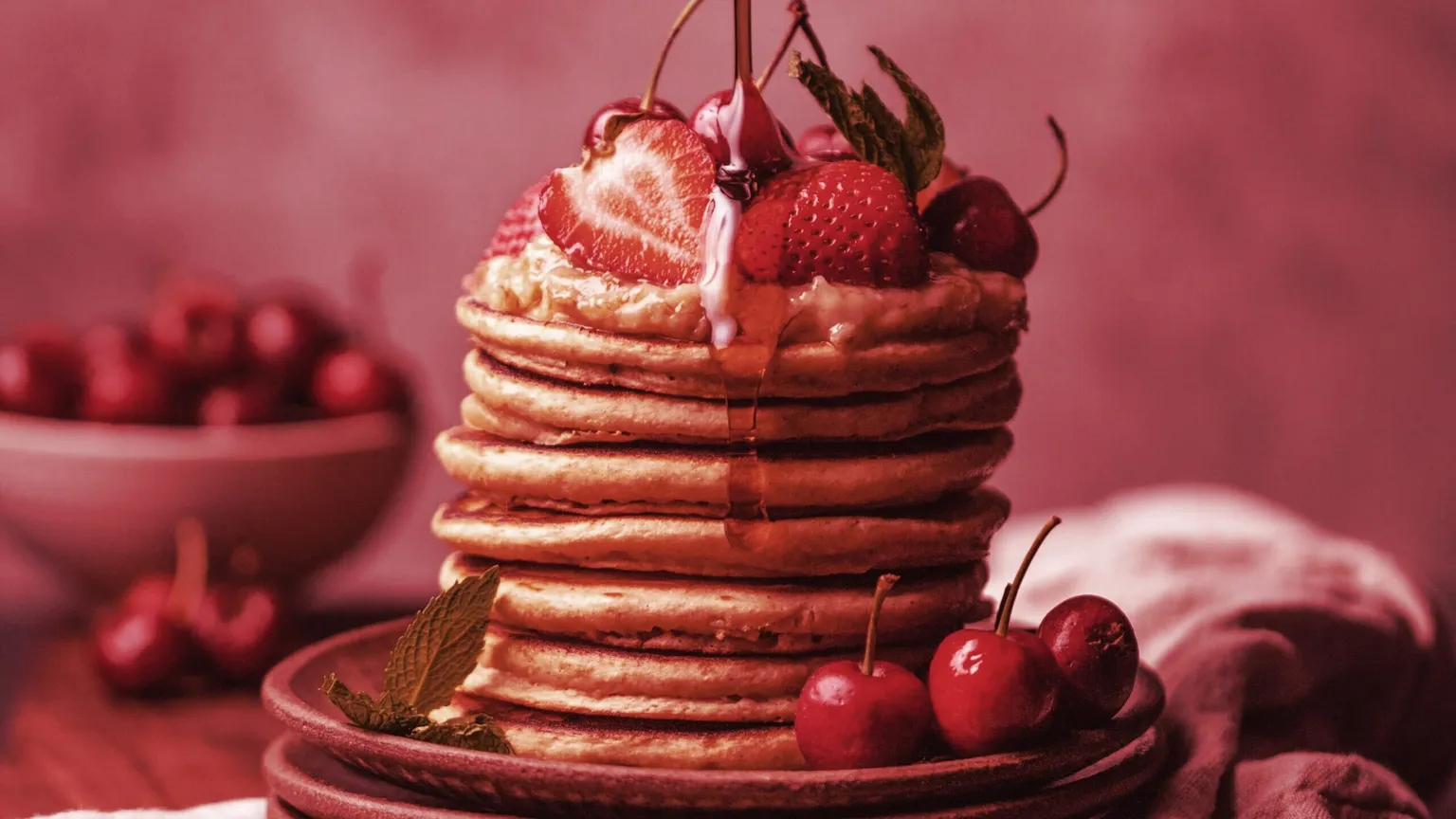 A stack of pancakes. Image: Unsplash