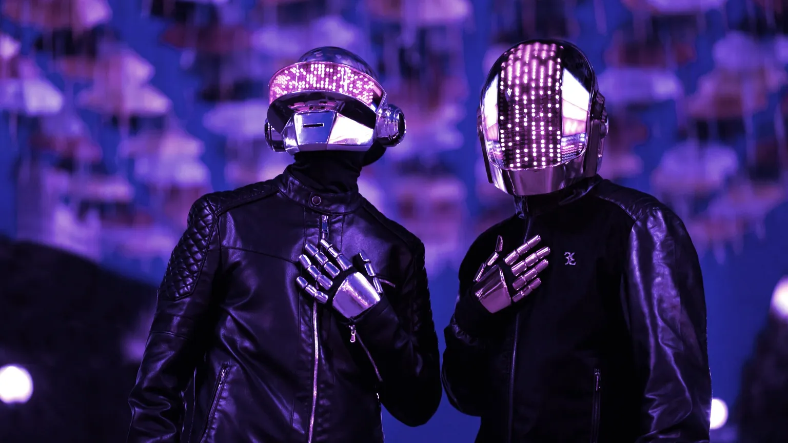 Daft Punk recibe el tratamiento NFT. Imagen: Shutterstock