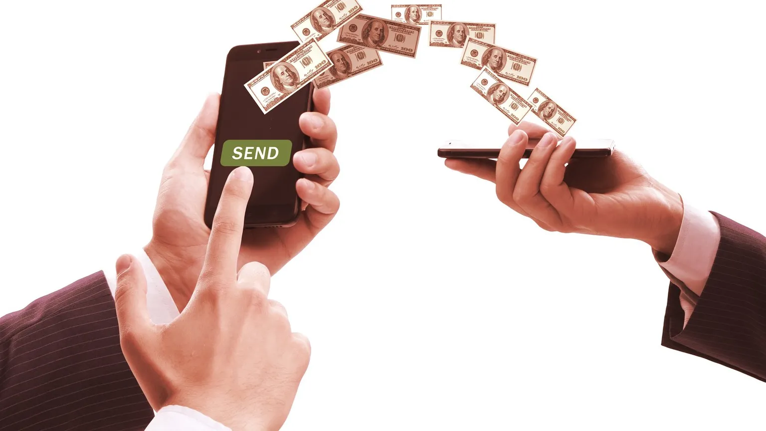 The latest product on the Celo platform is a P2P app for sending remittances cheaply. Image: Shutterstock