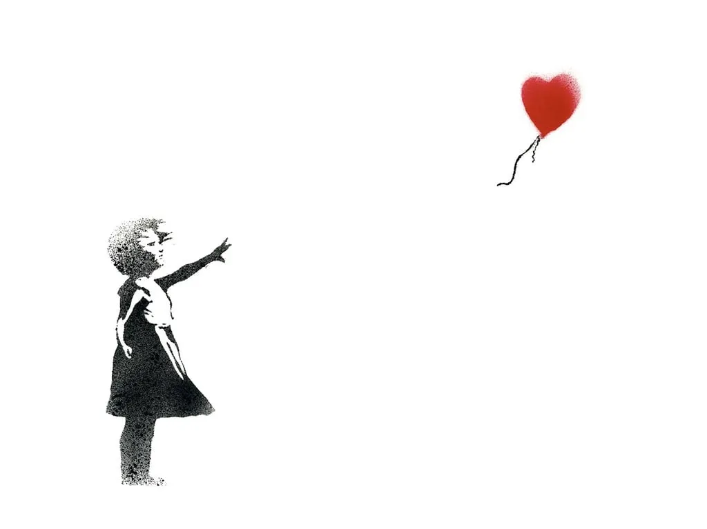 "Girl with a balloon"
