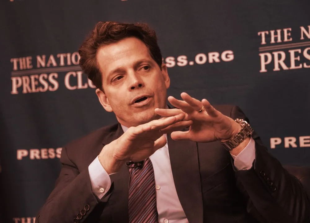 Anthony Scaramucci leads Skybridge Capital. Image: Shutterstock