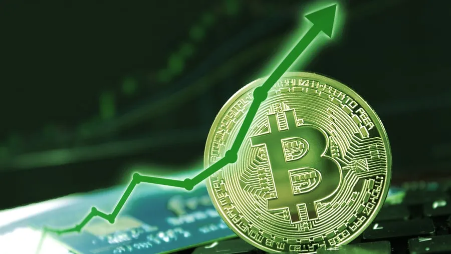 Precio del Bitcoin esta subiendo. Imagen: Shutterstock