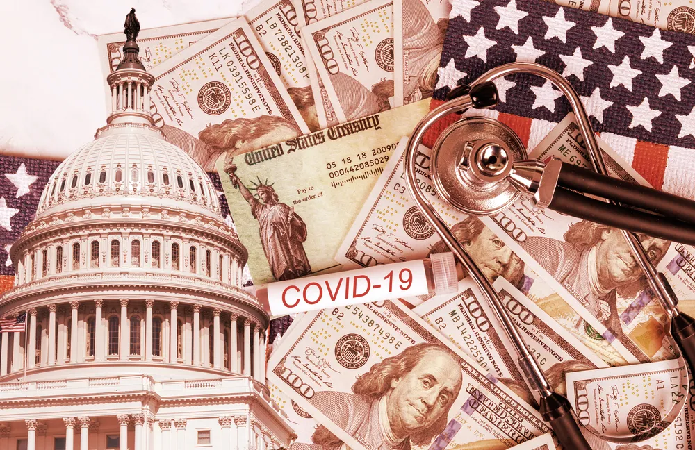 US Stimulus Bill. Image: Shutterstock