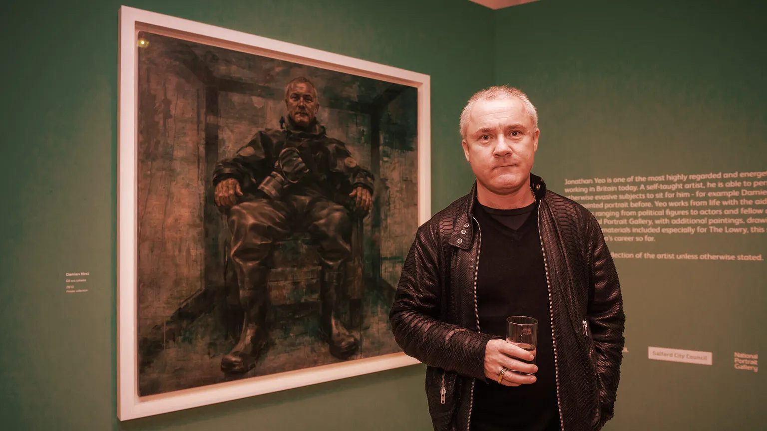 Damien Hirst. Image: The Lowry via Flickr (CC BY-NC-ND 2.0)