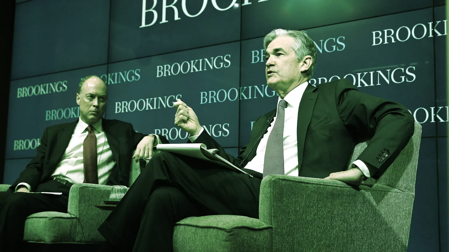 Jerome Powell in 2015. Image: Flickr, Brookings Institution (CC BY-NC-ND 2.0)