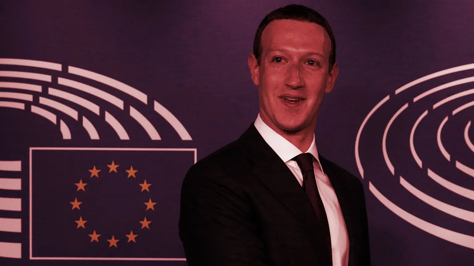 Mark Zuckerberg at the European Parliament in 2018. Image: Shutterstock