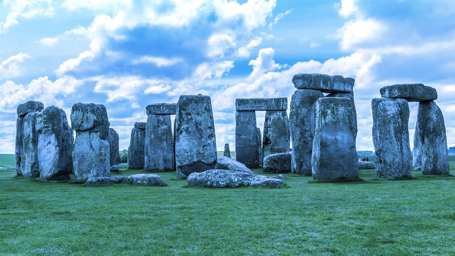 Stonehenge - un antiguo monumento prehistórico de piedra cerca de Salisbury, Wiltshire, Reino Unido