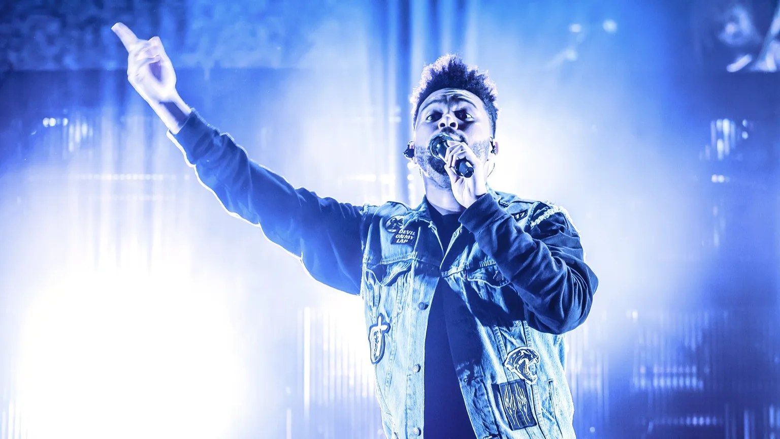 The Weeknd in concert. Image: Shutterstock
