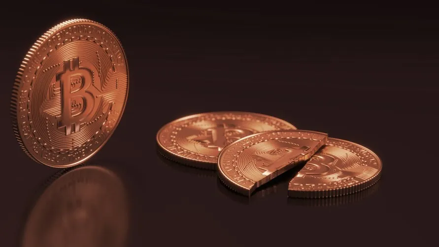 Three Bitcoin coins. Image: Shutterstock.