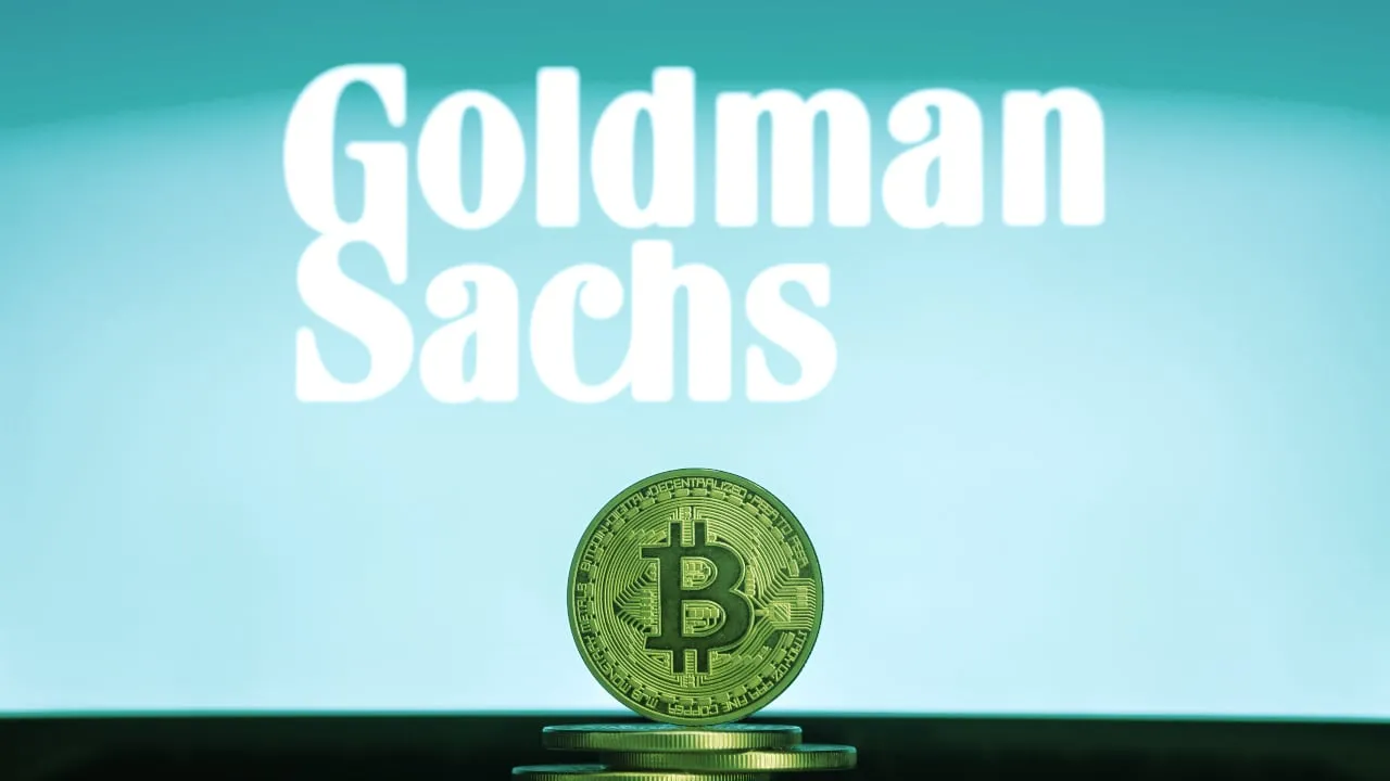 Goldman Sachs se está acercando al Bitcoin. Imagen: Shutterstock