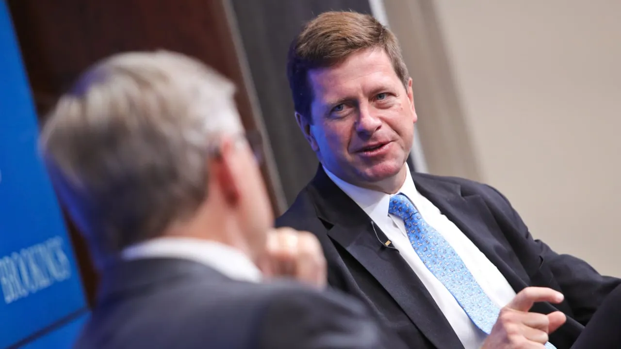 Former SEC Chairman Jay Clayton. Image: Brookings/Flickr Creative Commons