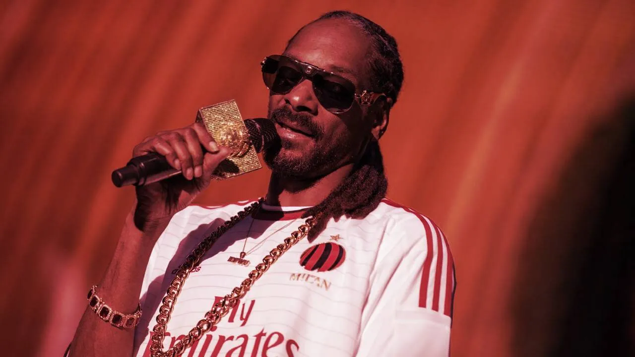 Snoop Dogg. Image: Shutterstock