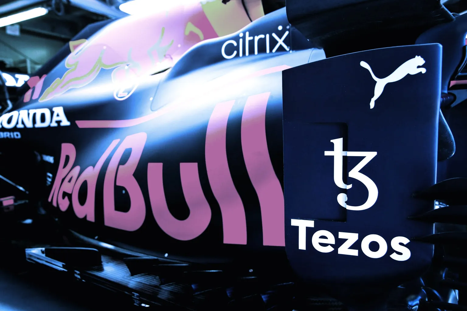 Formula 1 Racing NFT. Image: Tezos