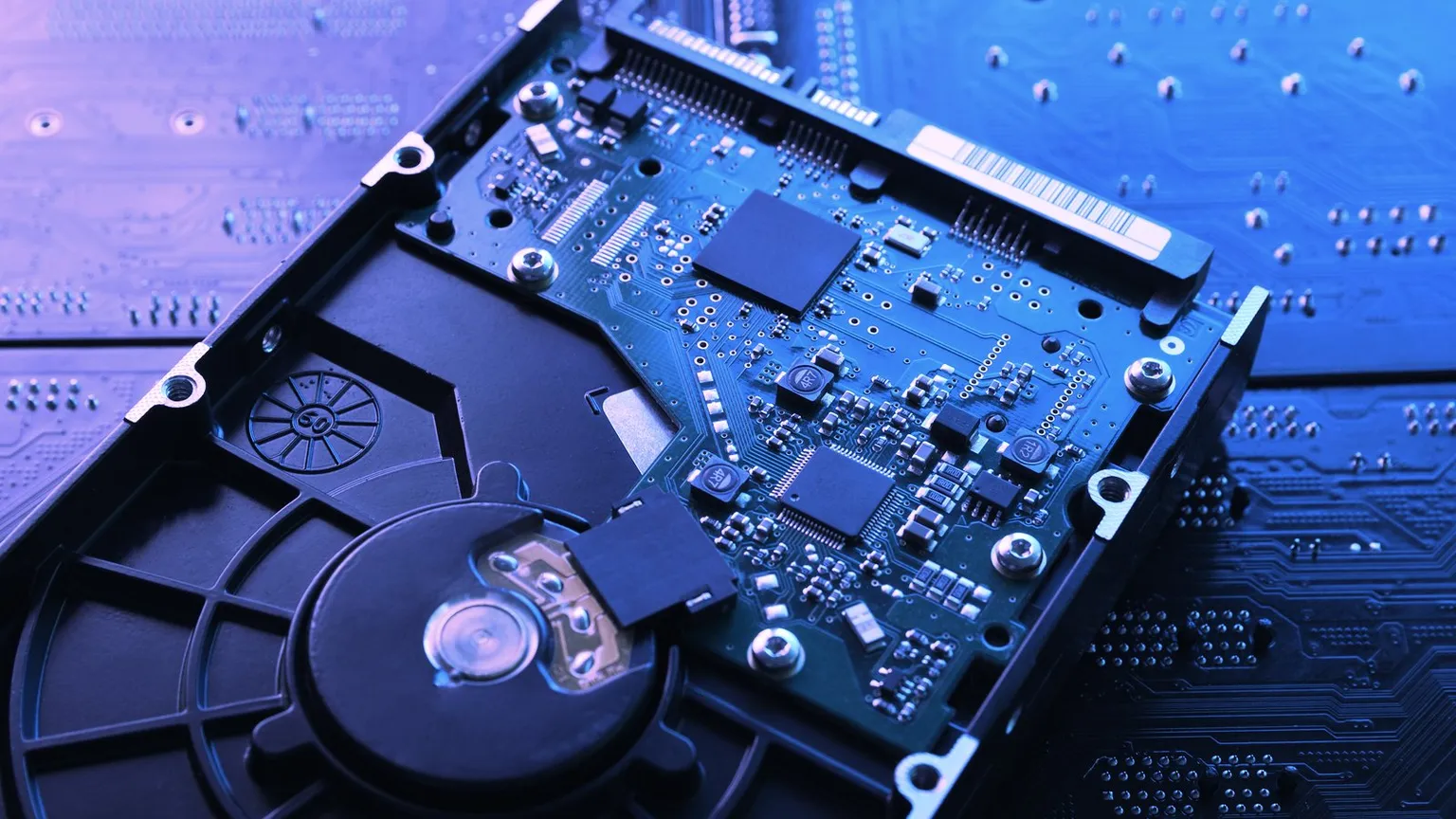 SSDs and HDDs can be used to mine "proof of space" cryptocurrencies. Image: Shutterstock