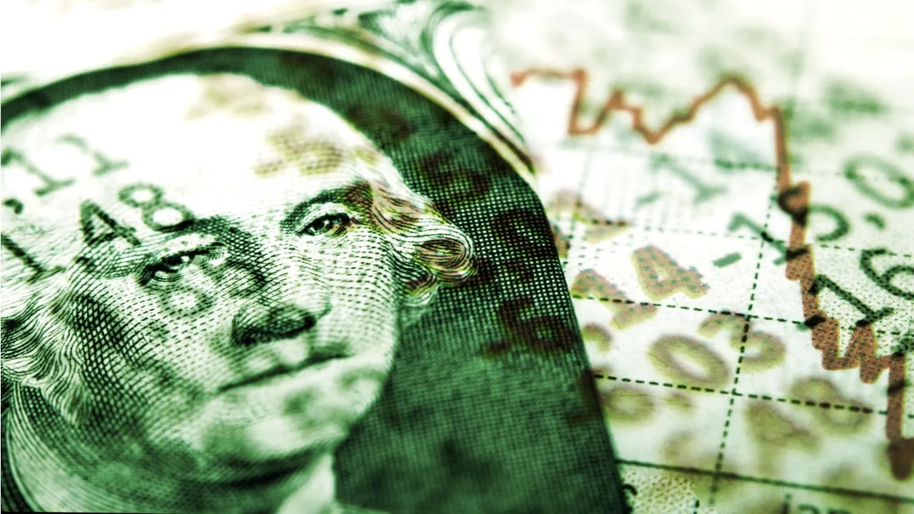 El poder adquisitivo del dólar está disminuyendo. Imagen: Shutterstock
