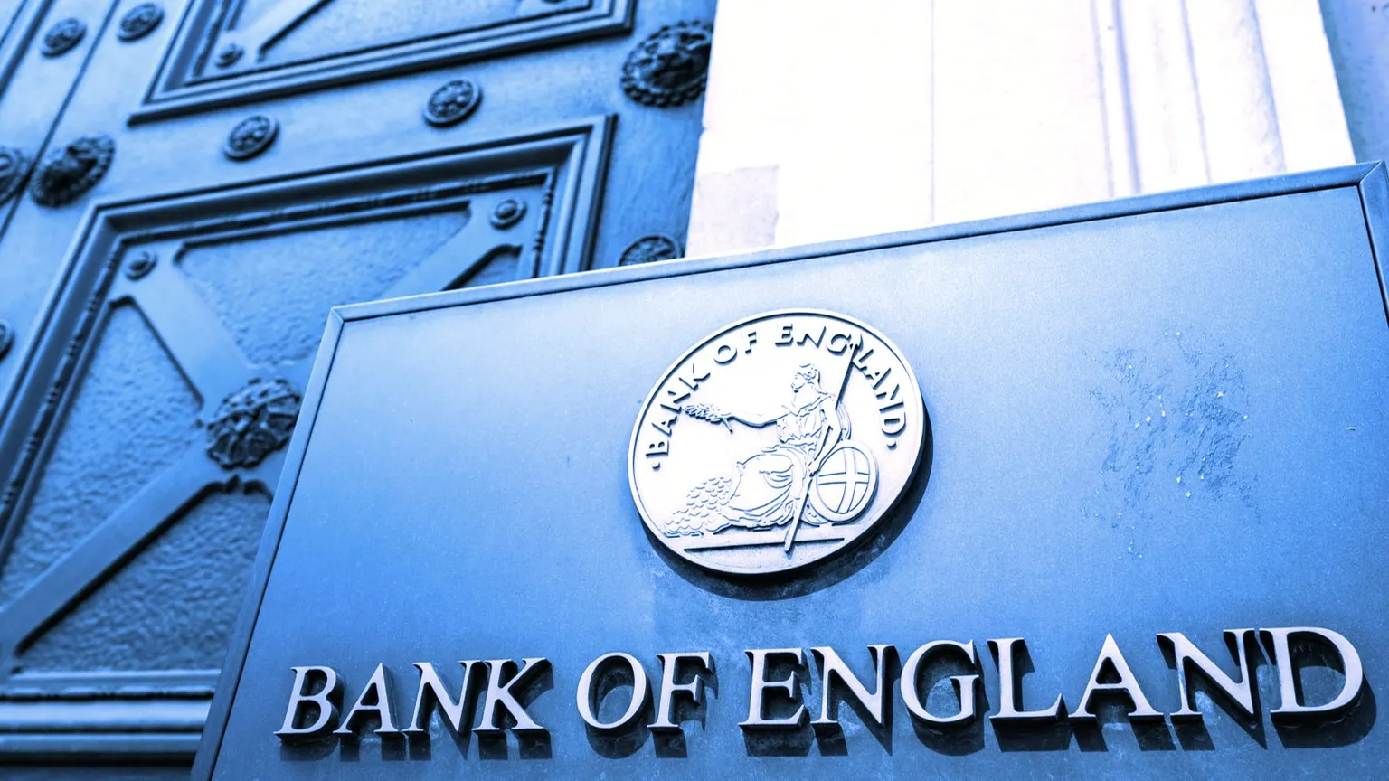 Los banqueros centrales del Reino Unido son bajistas con respecto a las criptomonedas. Imagen: Shutterstock