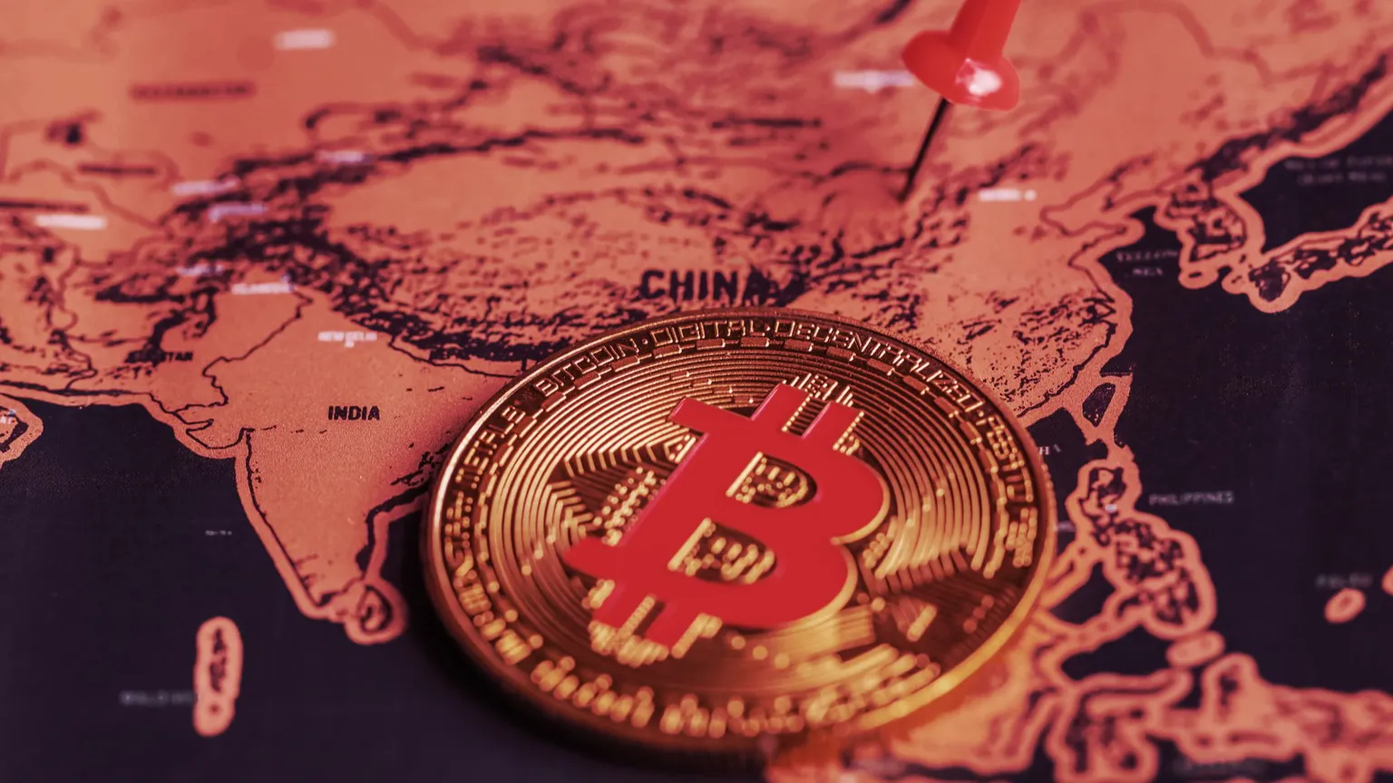 Bitcoin en China. Imagen: Shutterstock