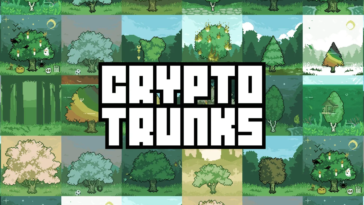 CryptoTrunks: the more you've hurt the planet—the bigger your trunk! Image courtesy of CryptoTrunks