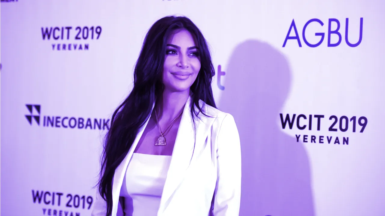 Kim Kardashian en el Congreso Mundial de Tecnologías de la Información 2019. Imagen: Shutterstock