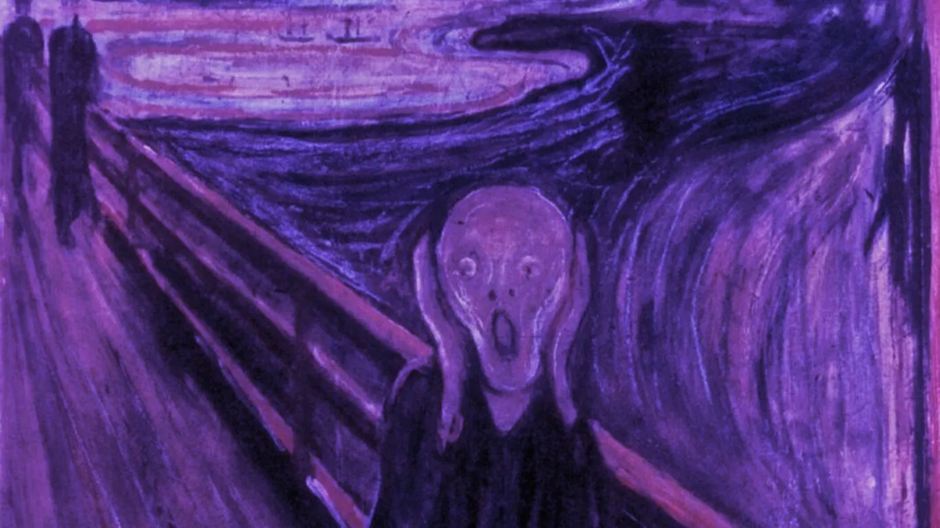 The Scream: Painting by Edvar Munch