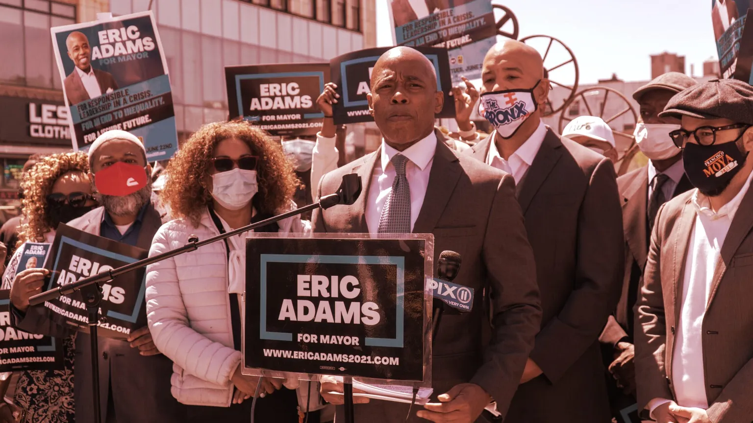 Eric Adams está dispuesto a convertirse en el próximo alcalde de Nueva York. Imagen: Shutterstock