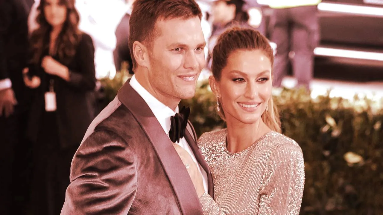 Tom Brady y Gisele Bündchen. Imagen: Shutterstock