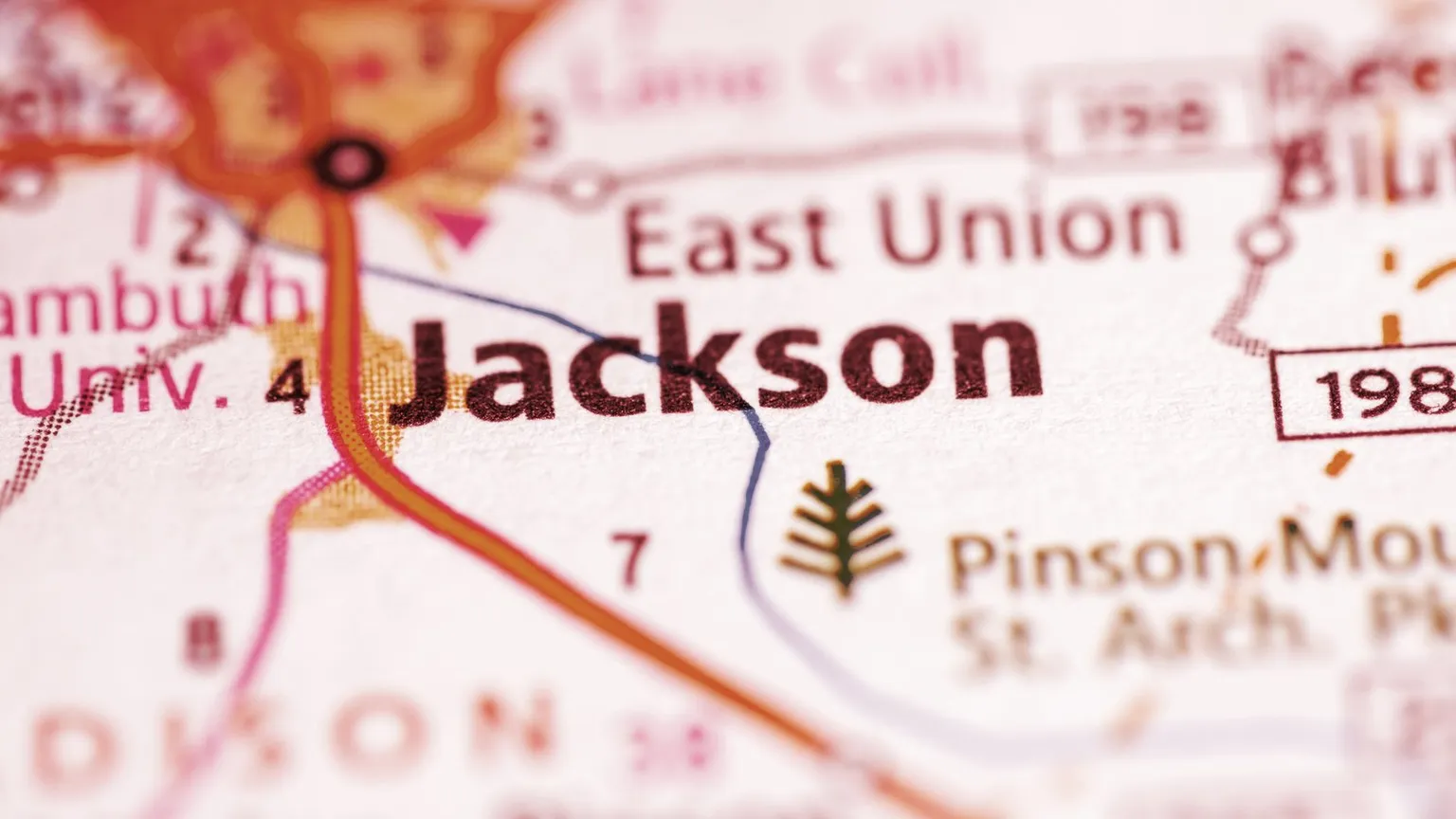 Jackson is a city in Tennessee. Image: Shutterstock