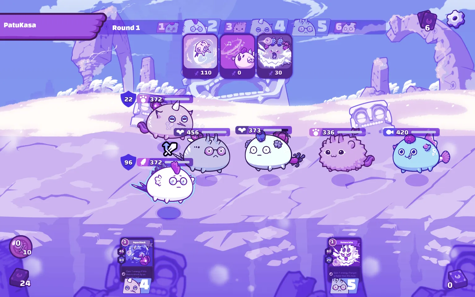 Axie Infinity sees you collect cute monsters to battle with. Image: Axie Infinity