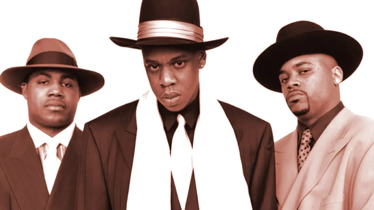 Damon Dash and Jay-Z cofounded Roc-a-Fella Records. Image: Roc-a-Fella