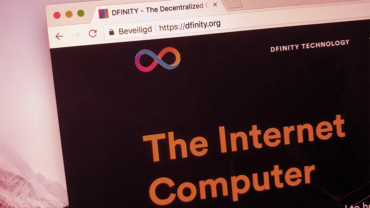 Dfinity. IMAGE: Shutterstock