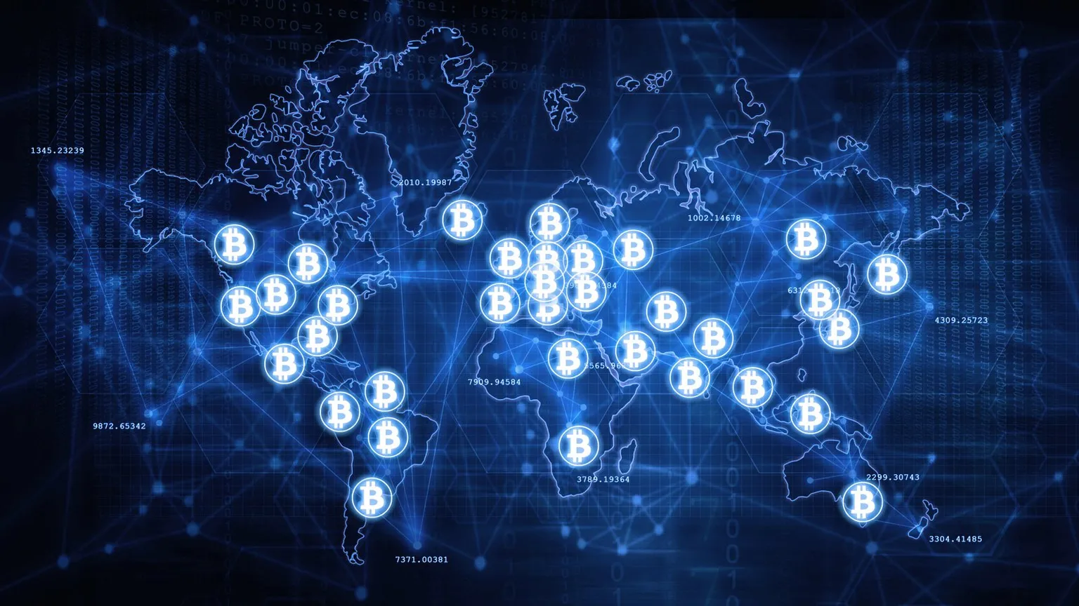 Bitcoin adoption around the world. Image: Shutterstock