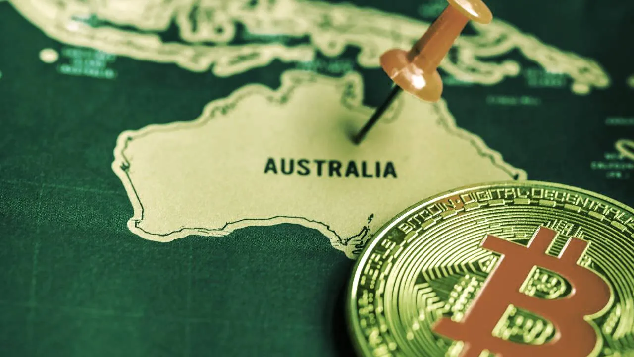 Bitcoin en Australia. Imagen: Shutterstock