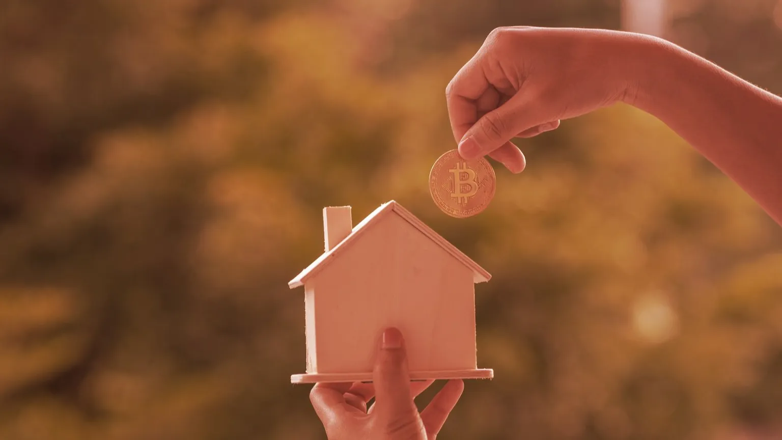 bitcoin-hipotecas. Imagen: Shutterstock