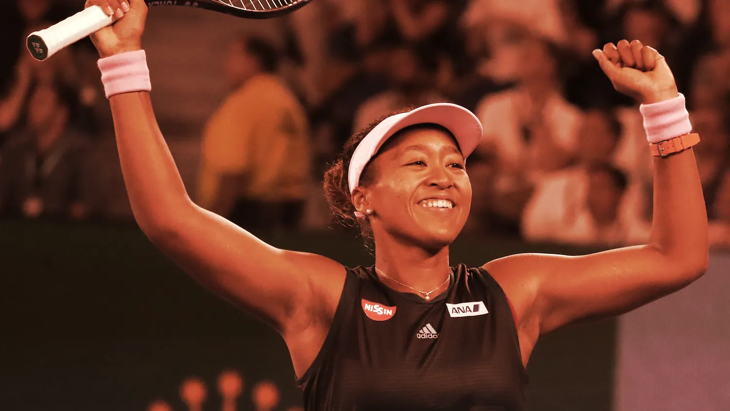 La estrella del tenis Naomi Osaka está explorando el mundo de las inversiones en criptomonedas. Imagen: Shutterstock