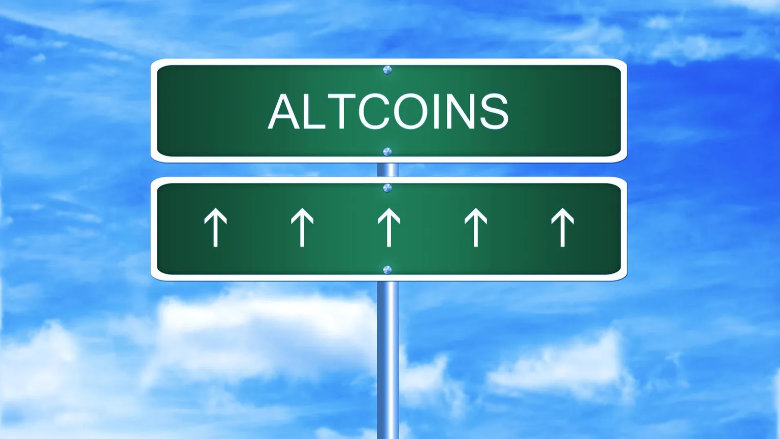Altcoins are on the rise. Image: Shutterstock