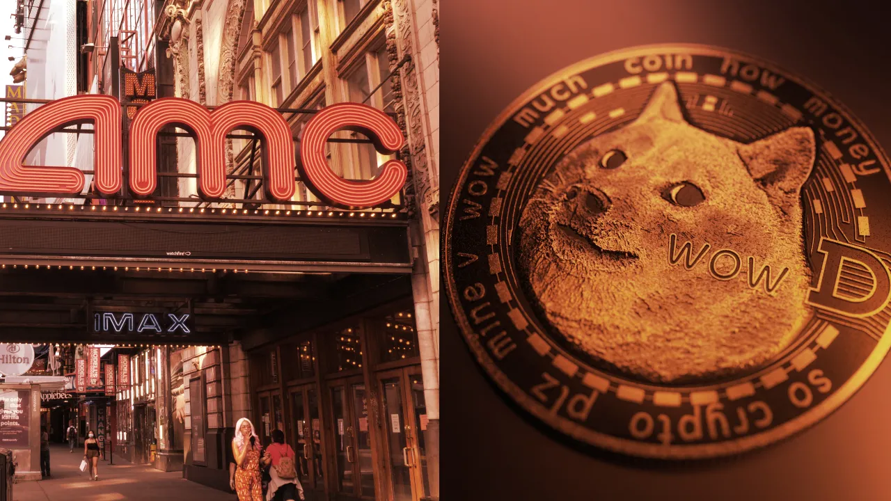 AMC is now accepting Bitcoin, Ethereum, and Litecoin. Where's Dogecoin? Image: Shutterstock