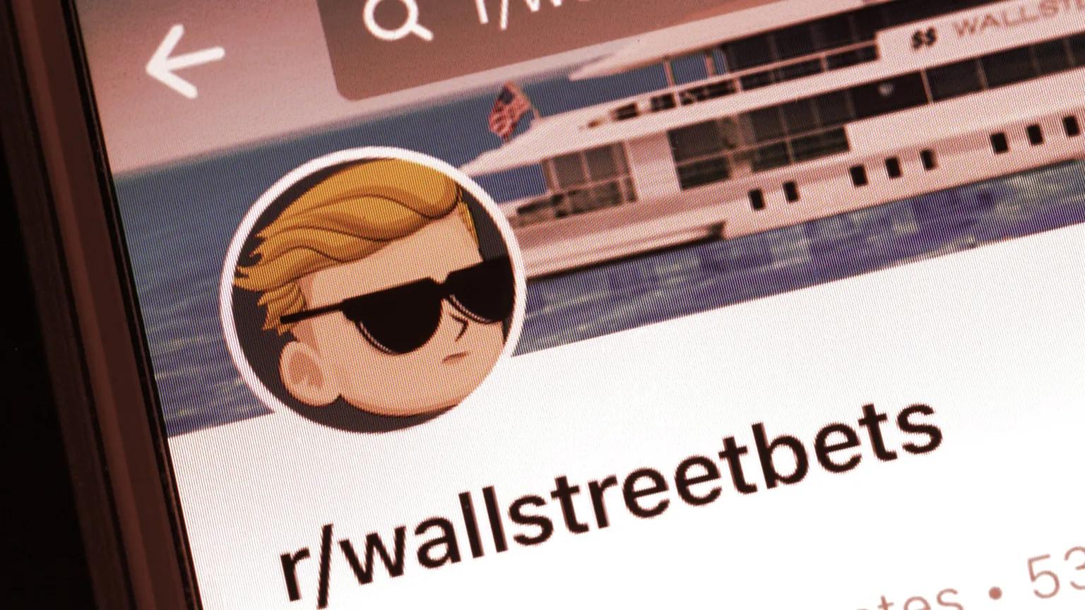 WallStreetBets fue un polémico subreddit que saltó a la fama a principios de 2021. Imagen: Shutterstock