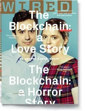 Arthur and Kathleen Breitman on the June 2018 cover of Wired