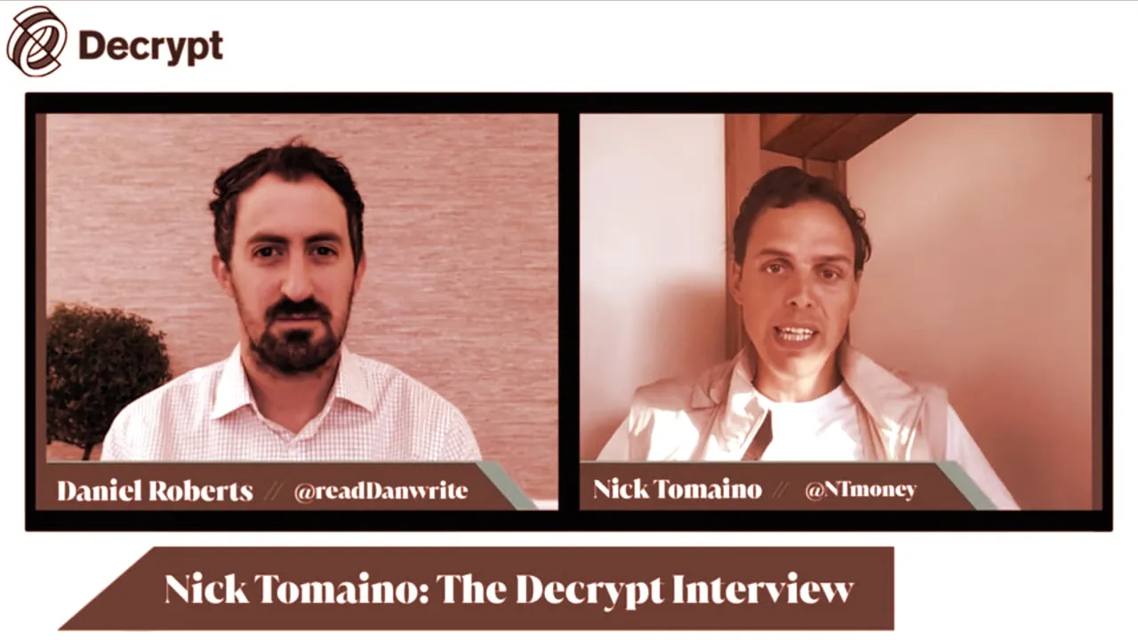Nick Tomaino is the founder of 1confirmation. Image: Decrypt