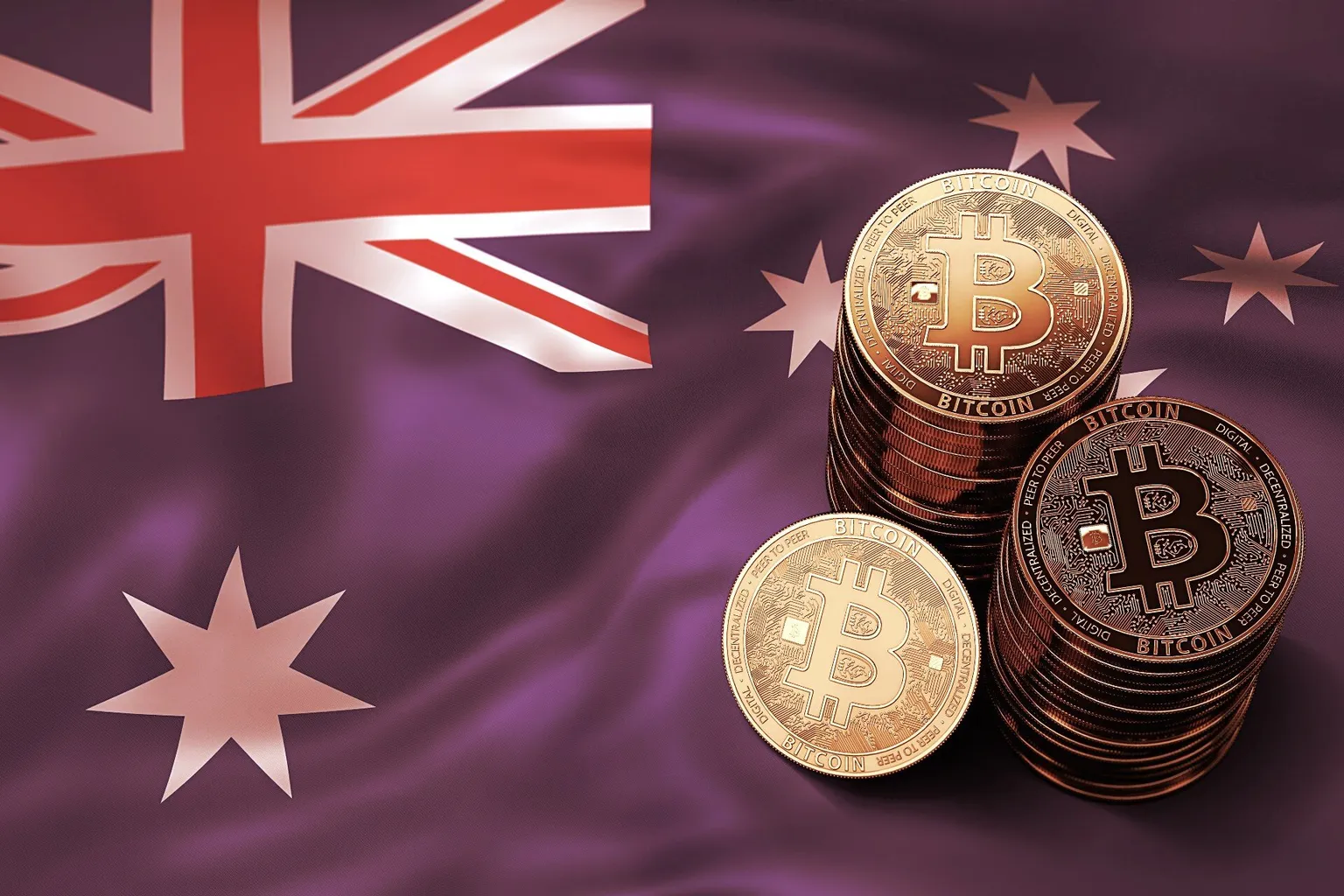 Las criptomonedas son cada vez más populares en Australia. Imagen: Shutterstock.