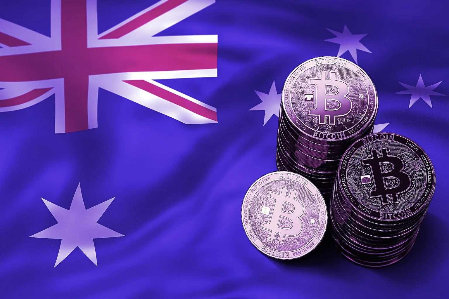 Cryptocurrencies and Australia. Image: Shutterstock.