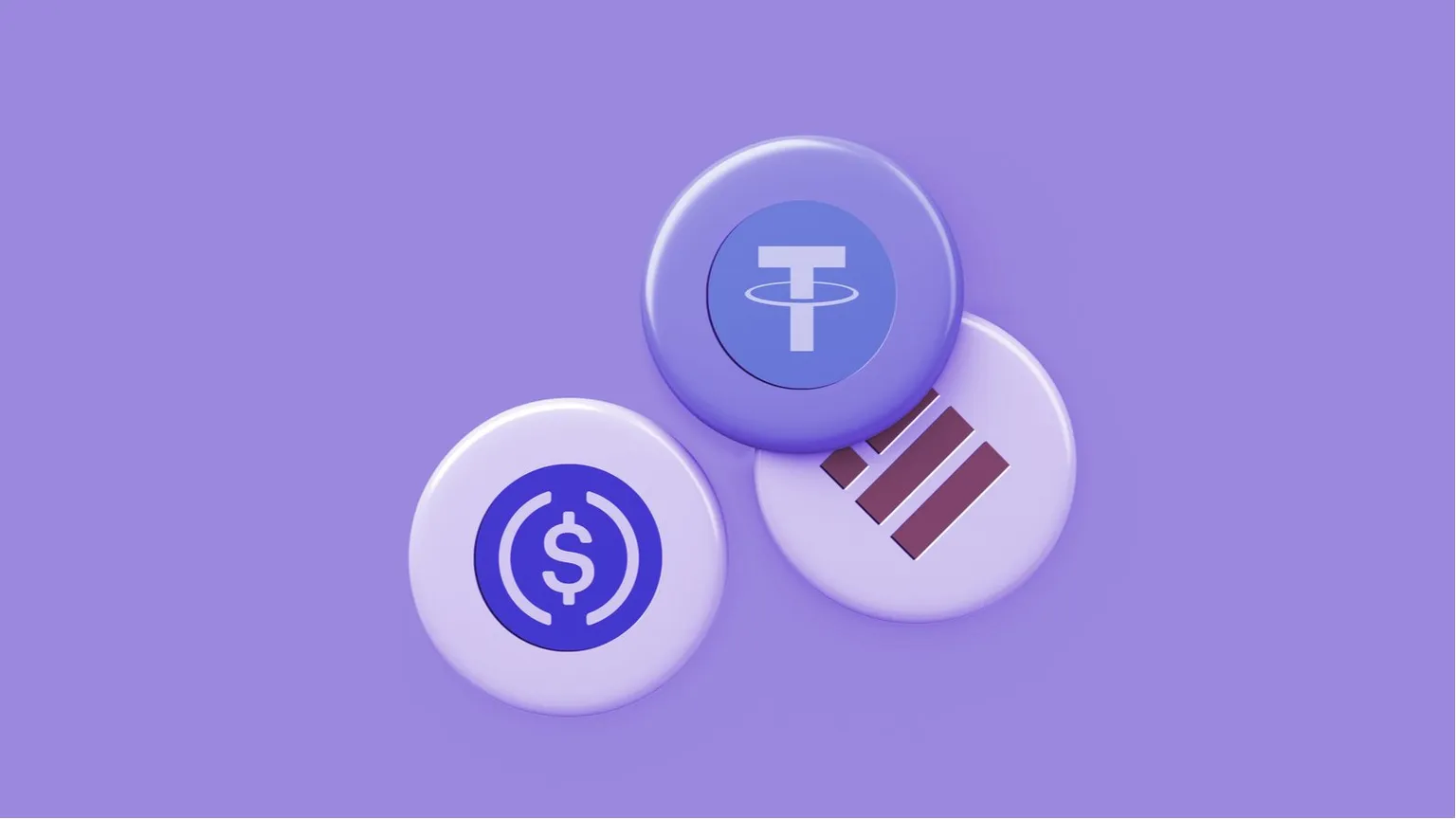 Tether, USDC, and Binance all offer stablecoins for the crypto industry. Image: Shutterstock