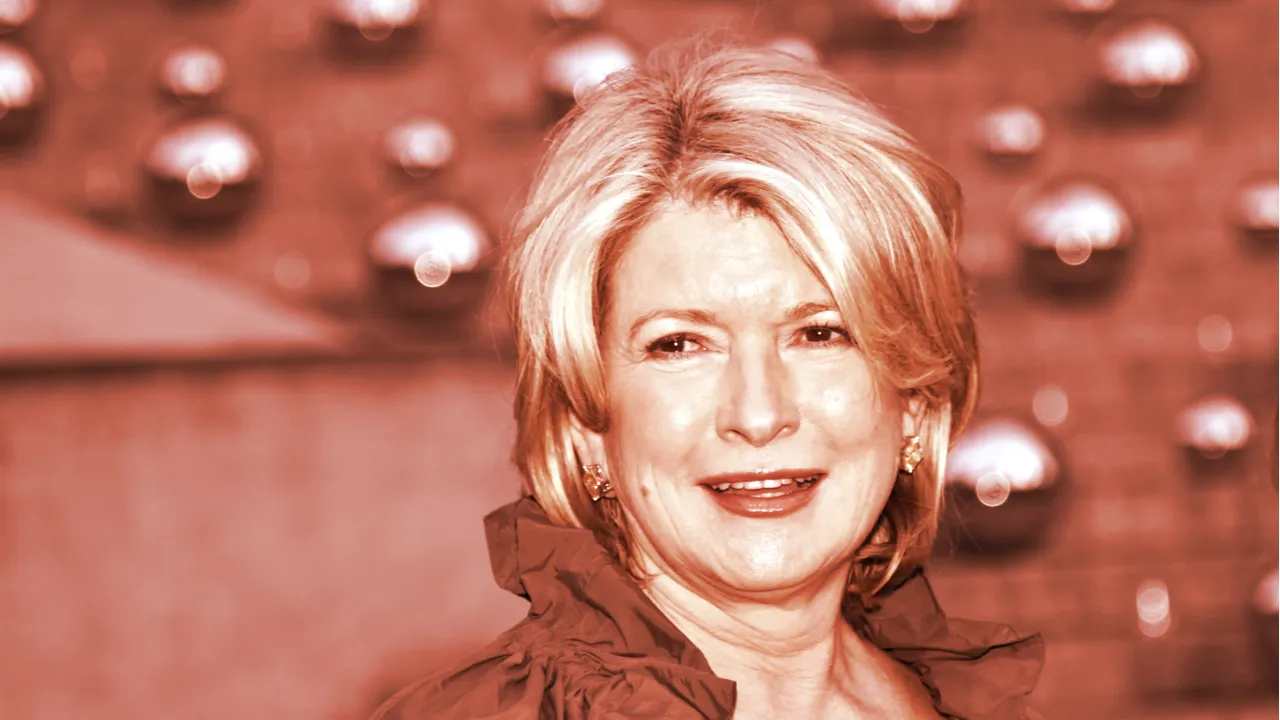 Martha Stewart. Image: Shutterstock