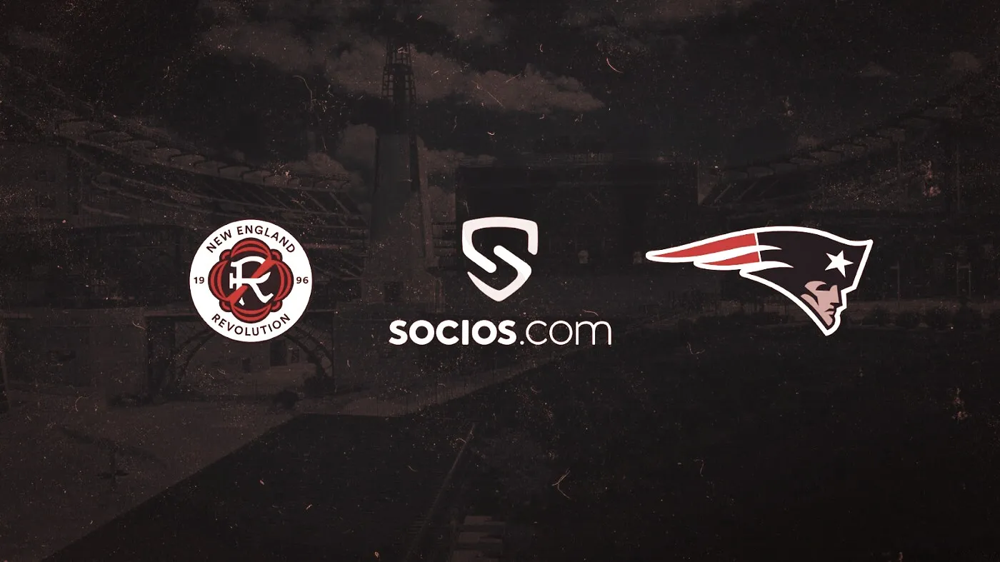 The Pats have linked up with Socios. Image: Socios