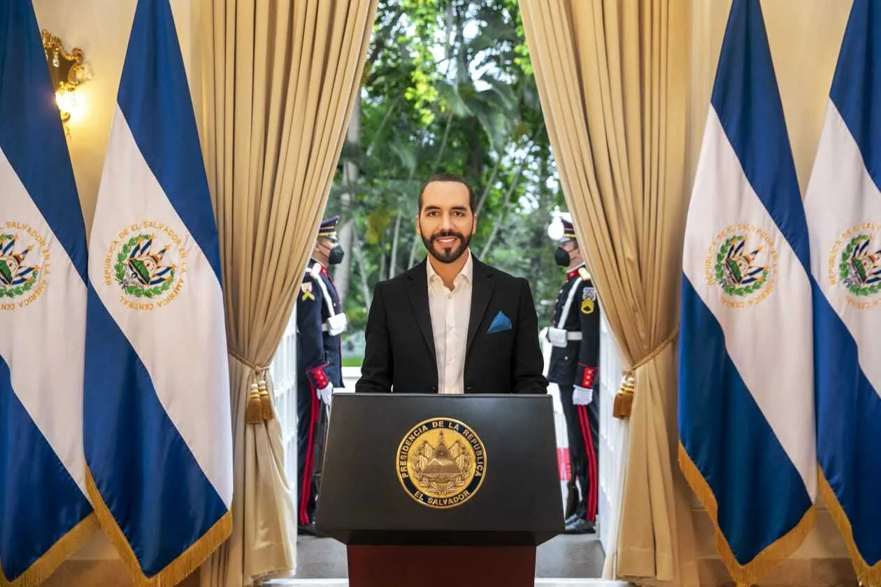 Presidente Nayib Bukele. Imagen: Presidencia de la República de El Salvador