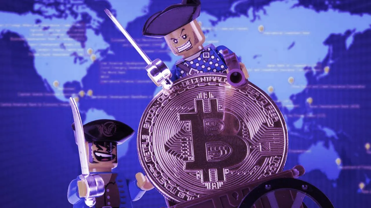Piratas y Bitcoin. Image: Shutterstock