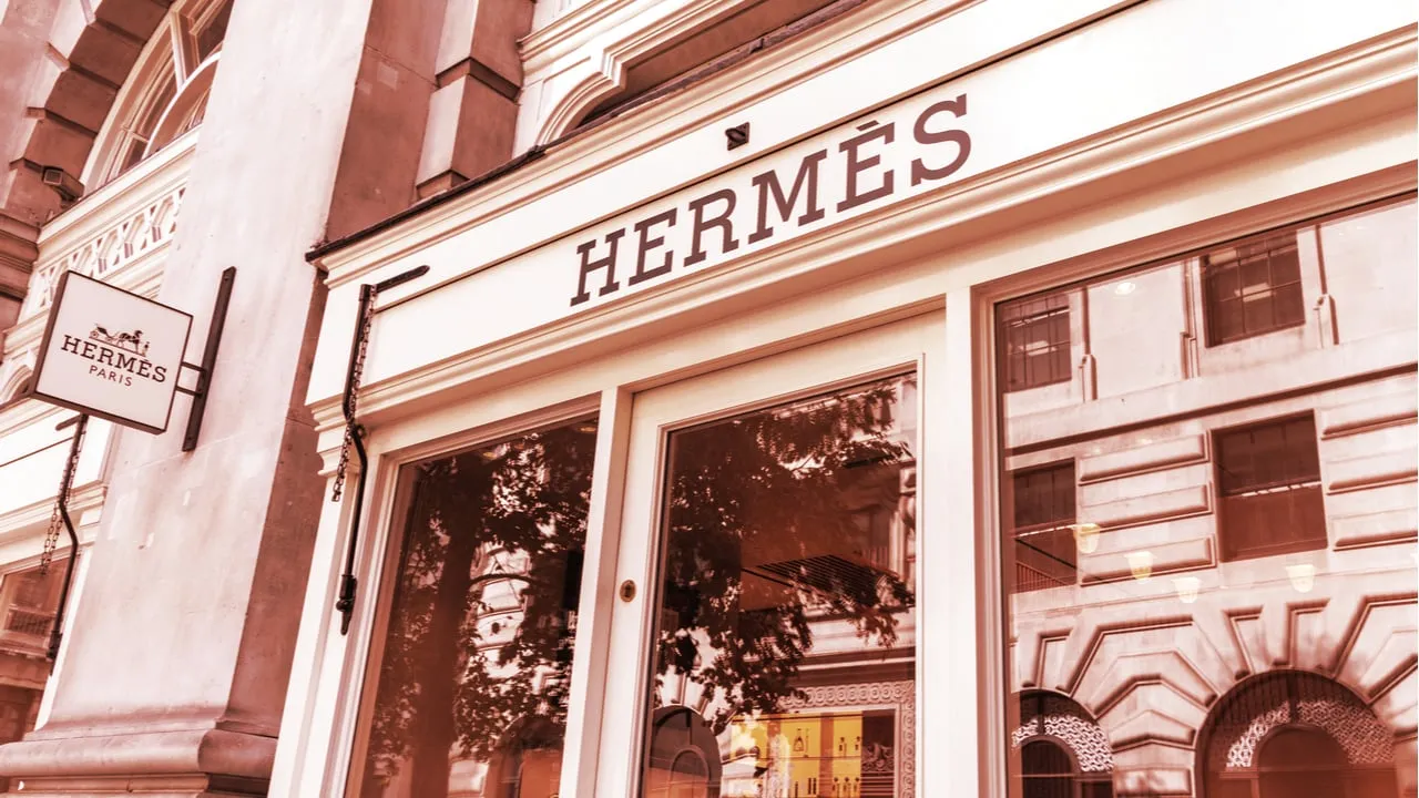 A Hermes store in London. Image: Shutterstock