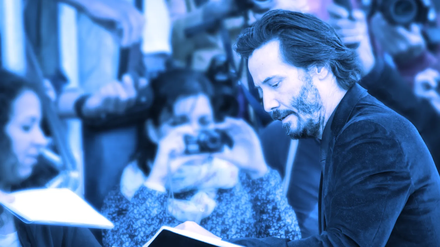 Actor Keanu Reeves of The Matrix series says he holds crypto. Image: Shutterstock